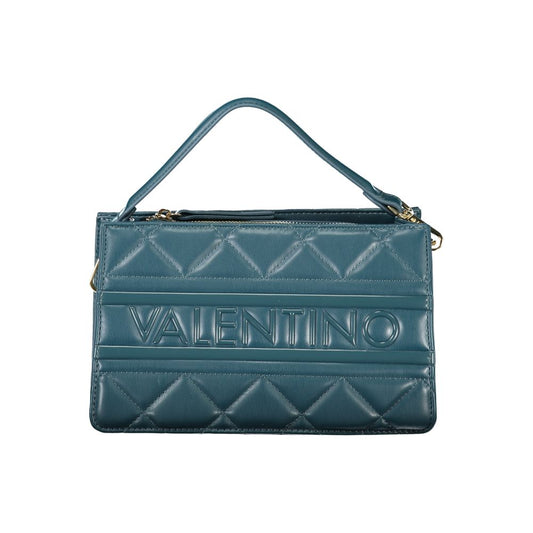Mario Valentino Green Polyethylene Women Handbag with removable handle and adjustable shoulder strap.