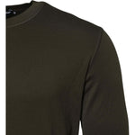 Dolce & Gabbana Dark Green Long Sleeves Crew Neck T-shirt