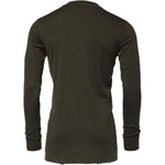 Dolce & Gabbana Dark Green Long Sleeves Crew Neck T-shirt