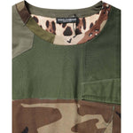 Dolce & Gabbana Multicolor Camouflage Oversized Top T-shirt