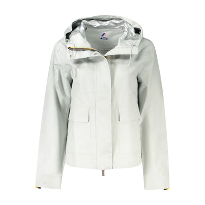 K-WAY Gray Cotton Jackets & Coat
