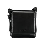 Calvin Klein Sleek Black Shoulder Bag with Logo Detail CA-26055