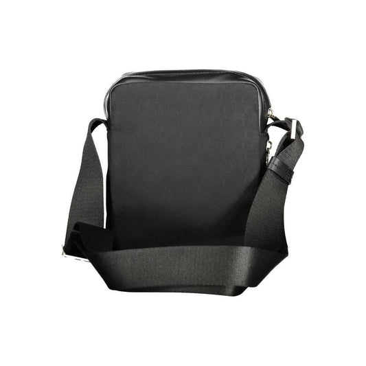 Calvin Klein Black Polyester Men Shoulder Bag