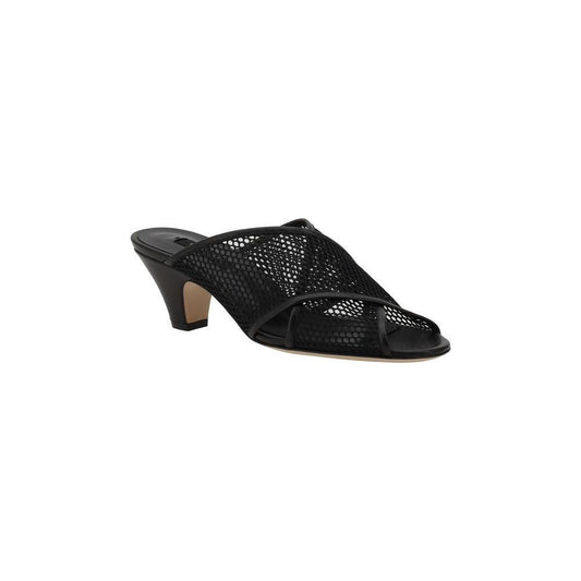 Casadei Mesh Sandals CA-1H028J0501T05089000NERO-EU37/US7