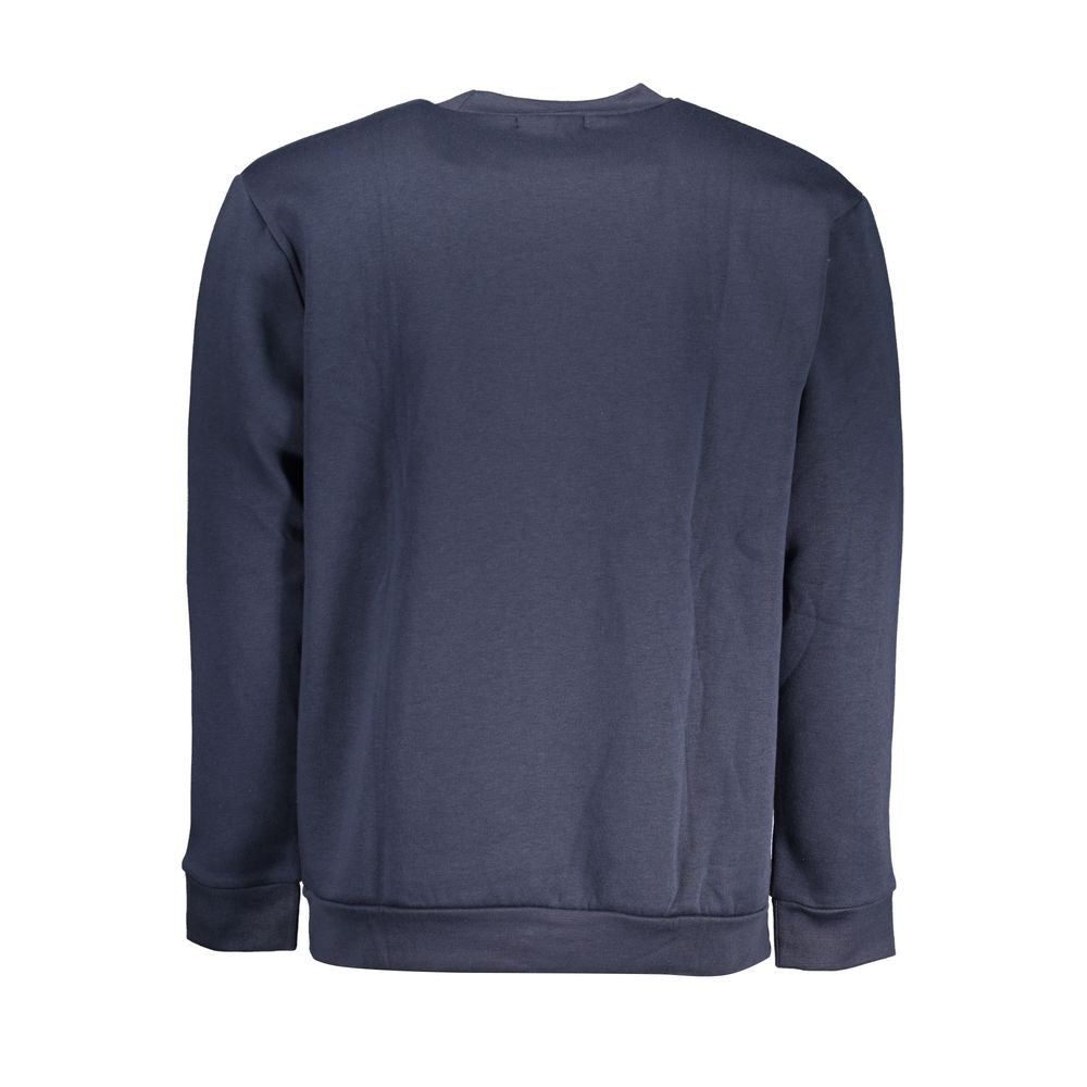 Cavalli Class Blue Cotton Sweatshirt