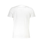 Cavalli Class White Cotton Men T-Shirt