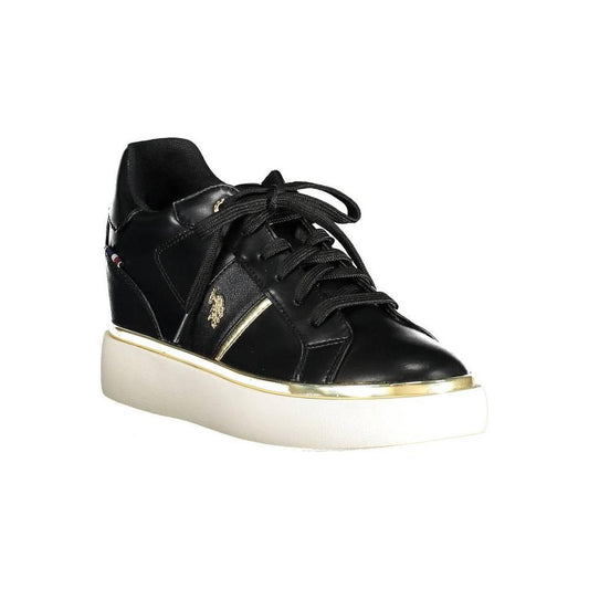 U.S. POLO ASSN. Black Polyester Women Sneaker
