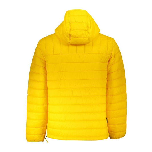Napapijri Yellow Polyamide Men Jacket