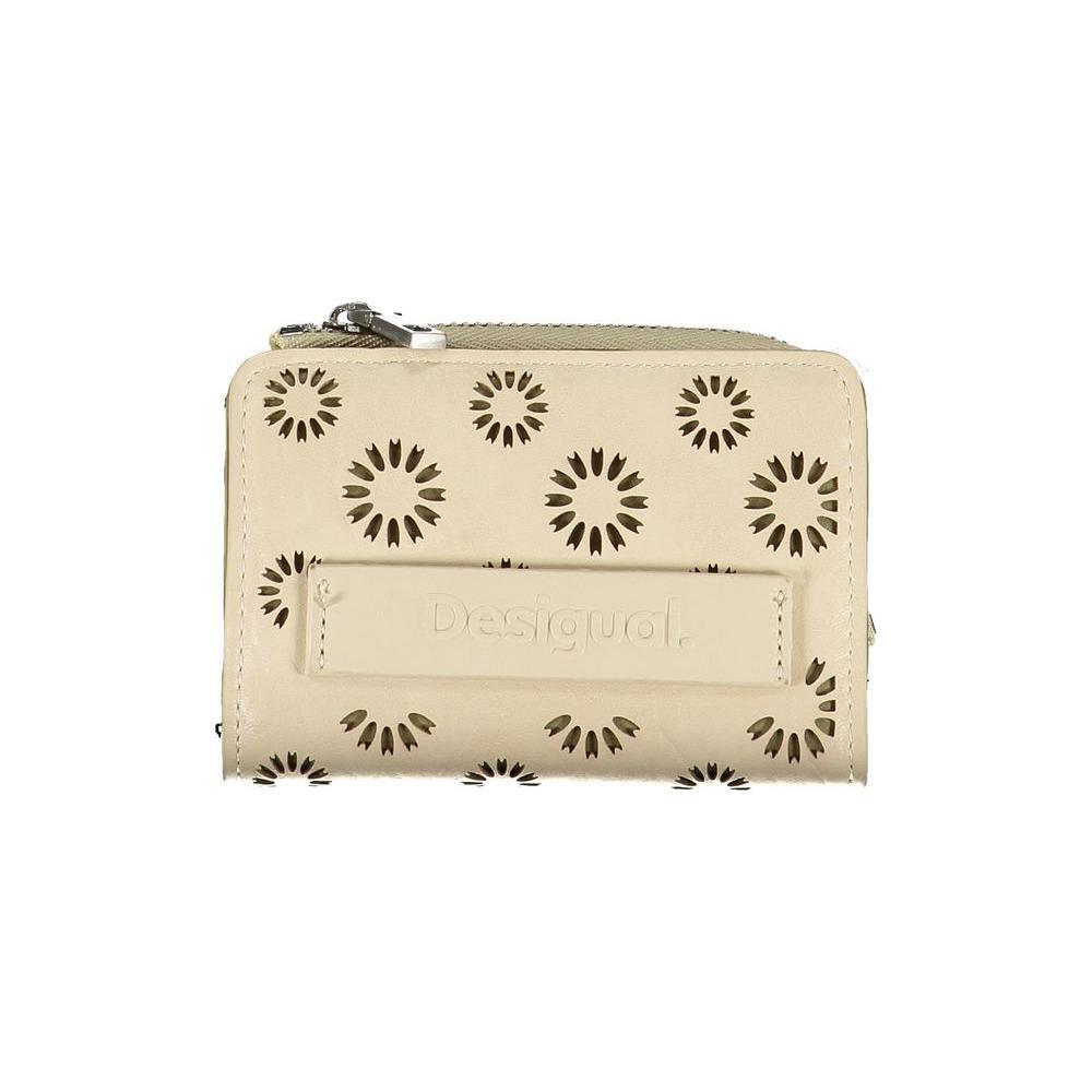 Desigual Beige Polyethylene Wallet DE-28948