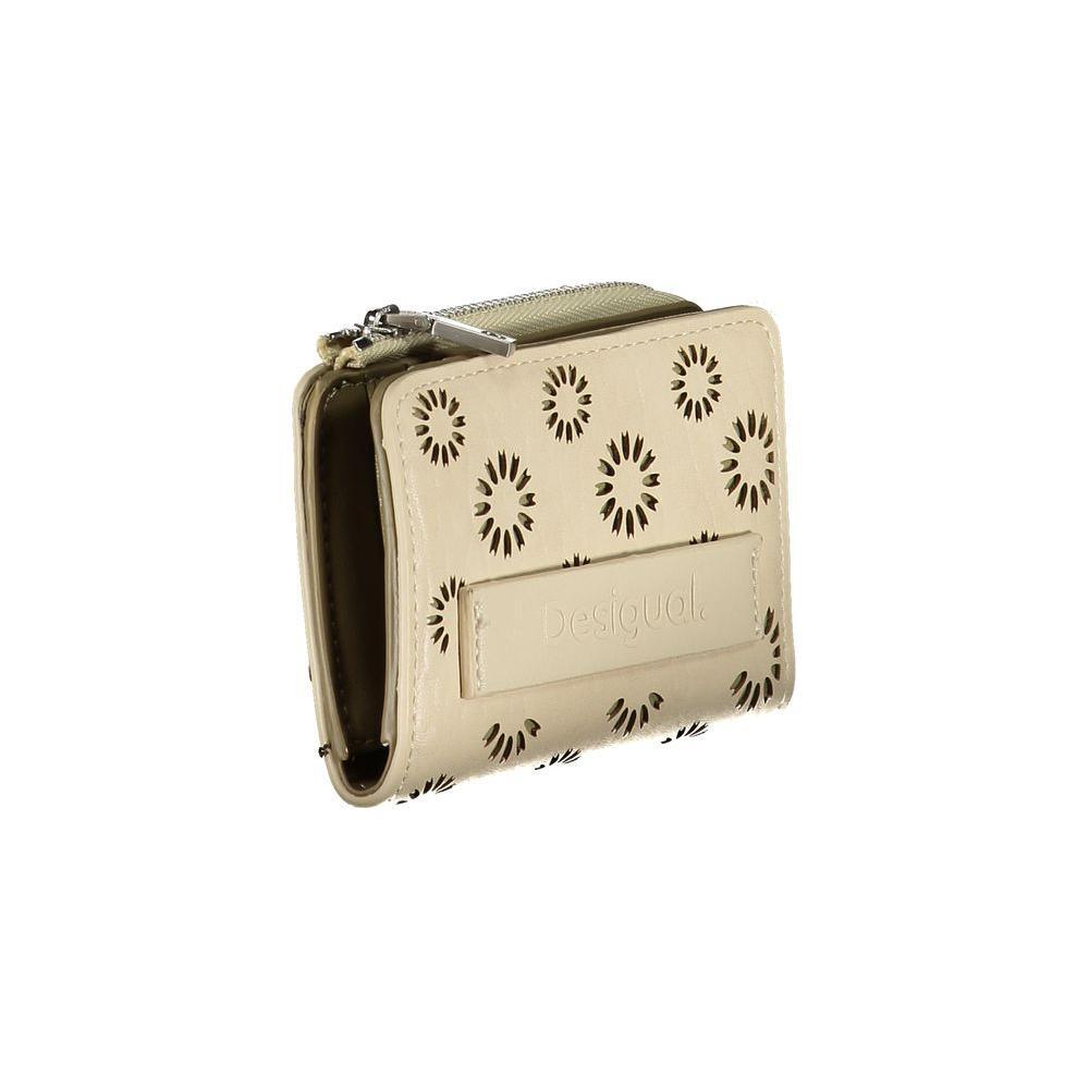 Desigual Beige Polyethylene Wallet DE-28948