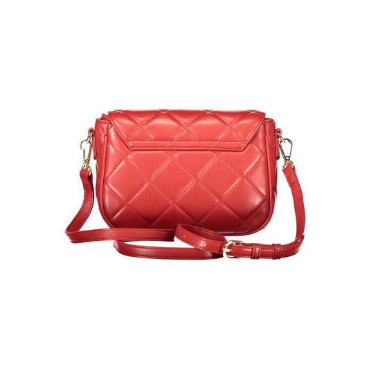 Mario Valentino Red Polyethylene Women Handbag