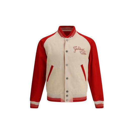 Golden Goose Embroidered bomber Jacke GO-GMP02128P00185615722-IT44 | XS