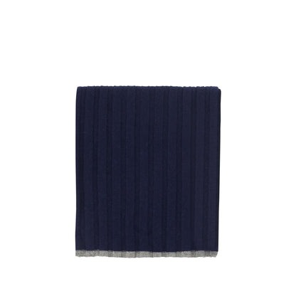 Brunello Cucinelli Blue Cashmere Scarf
