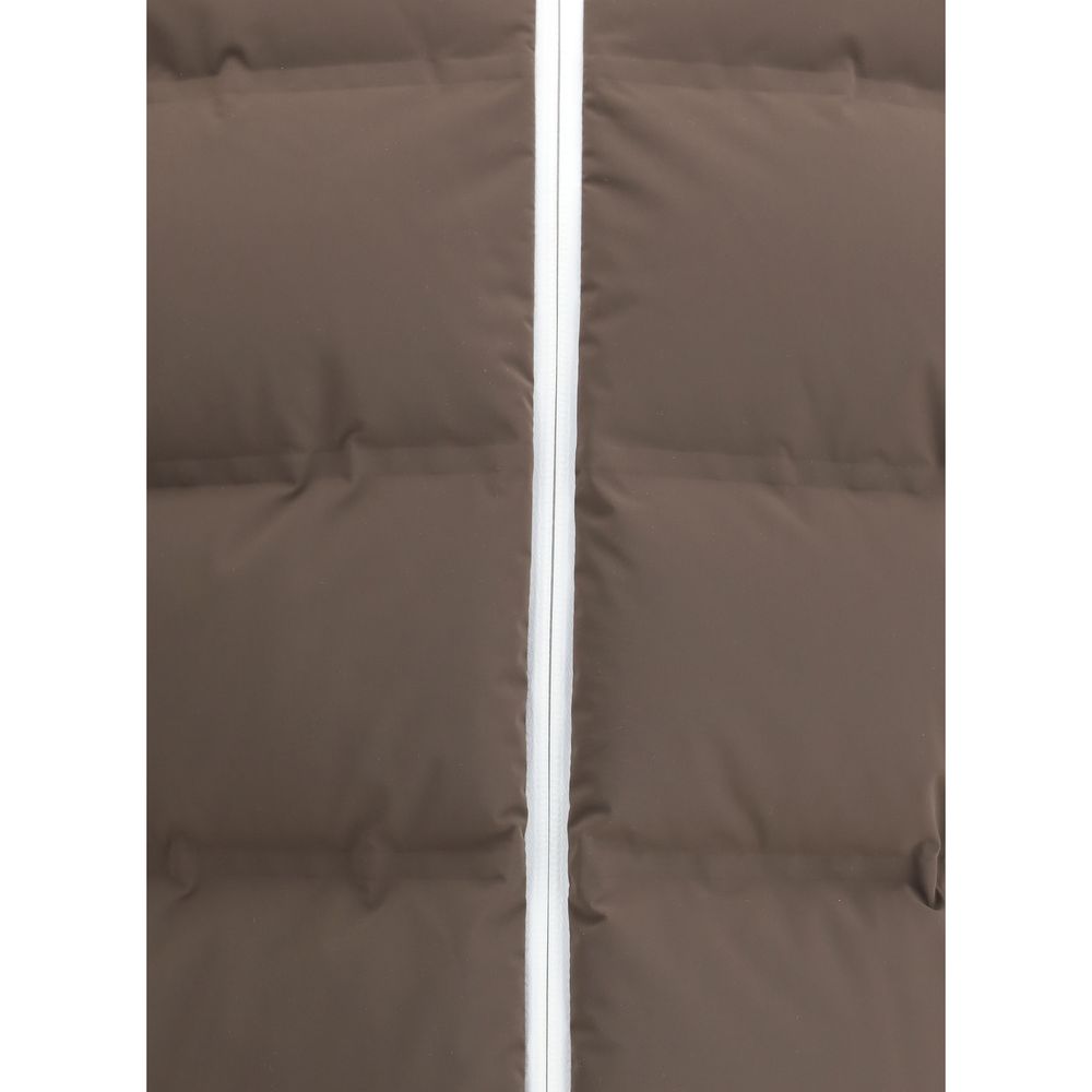 Brunello Cucinelli Brown Polyamide Coat