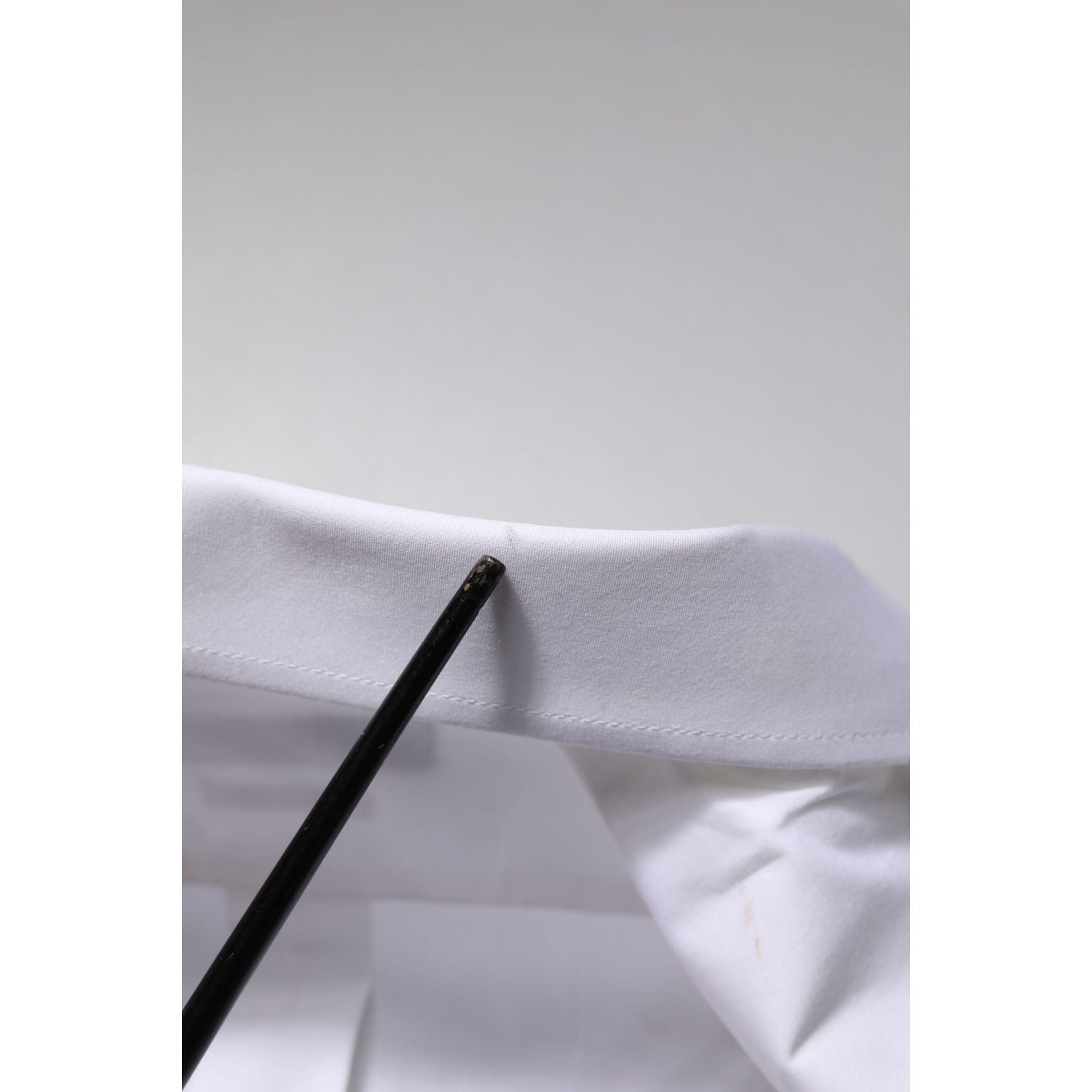 Dolce & Gabbana White MARTINI Long Sleeves Dress Formal Shirt