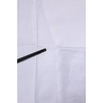Dolce & Gabbana White Bib Cotton Poplin GOLD Formal Shirt