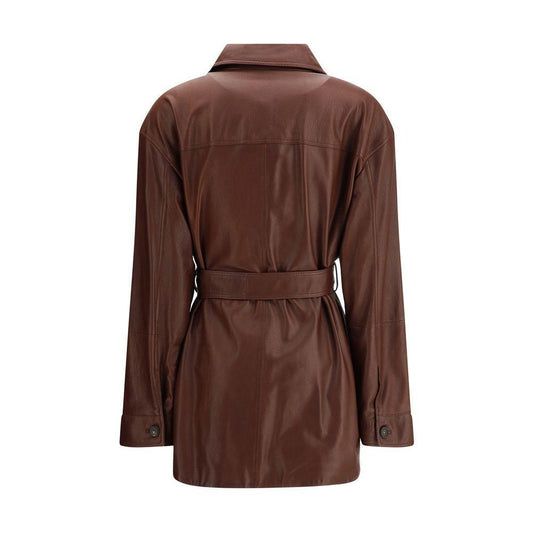 Brunello Cucinelli Saharan leather Jacket