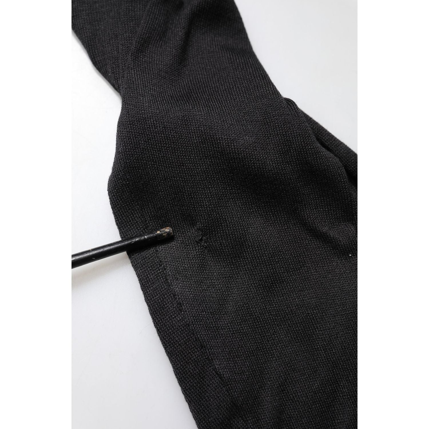 Dolce & Gabbana Black Cotton DG Logo Men Sweatshirt Sweater