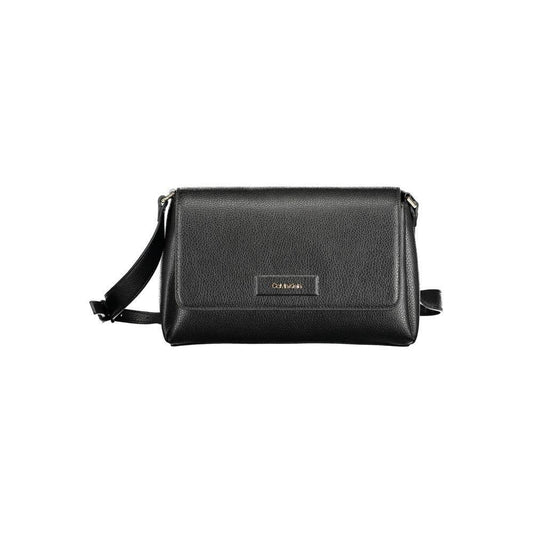 Calvin Klein Black Polyester Women Handbag CA-11804