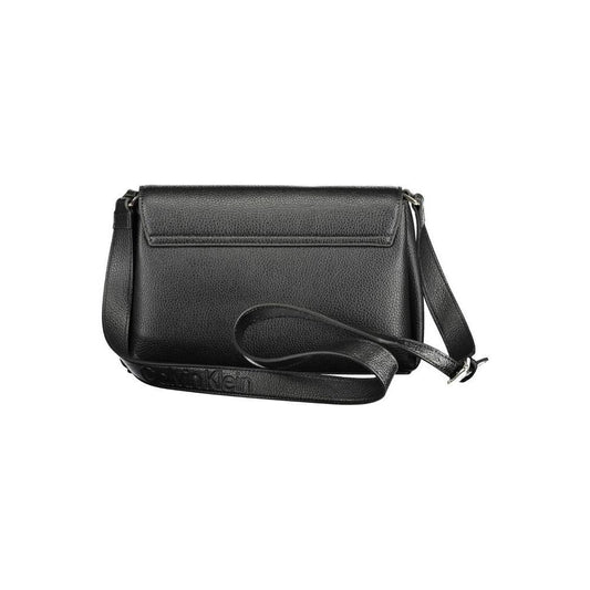 Calvin Klein Black Polyester Women Handbag CA-11804