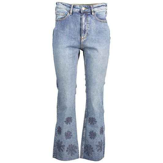 Desigual Blue Cotton Women Jeans DE-14479-38