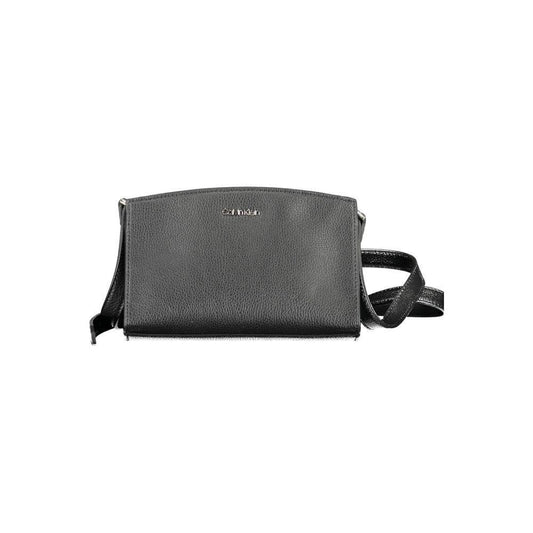 Calvin Klein Black Polyester Women Handbag CA-15385