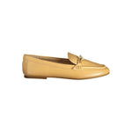 Ralph Lauren Beige Leather Flat Shoe RA-19478-EU37/US7