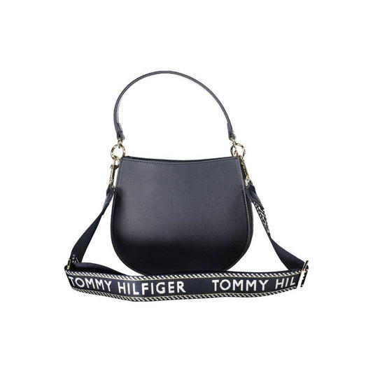 Tommy Hilfiger Blue Polyester Women Handbag