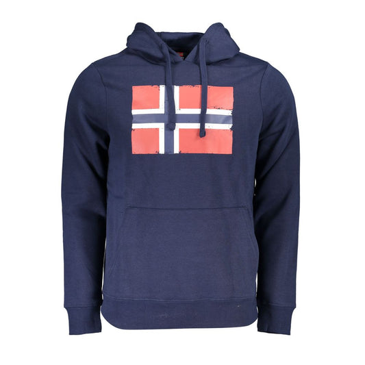 Norway 1963 Blue Cotton Men Sweater