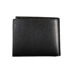 Guess Jeans Chic Black Leather Dual-Compartment Wallet