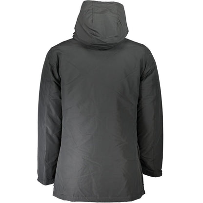 Woolrich Gray Cotton Men Jacket