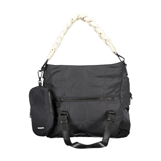 Desigual Black Polyester Handbag DE-24378