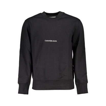 Calvin Klein Black Cotton Men Sweater