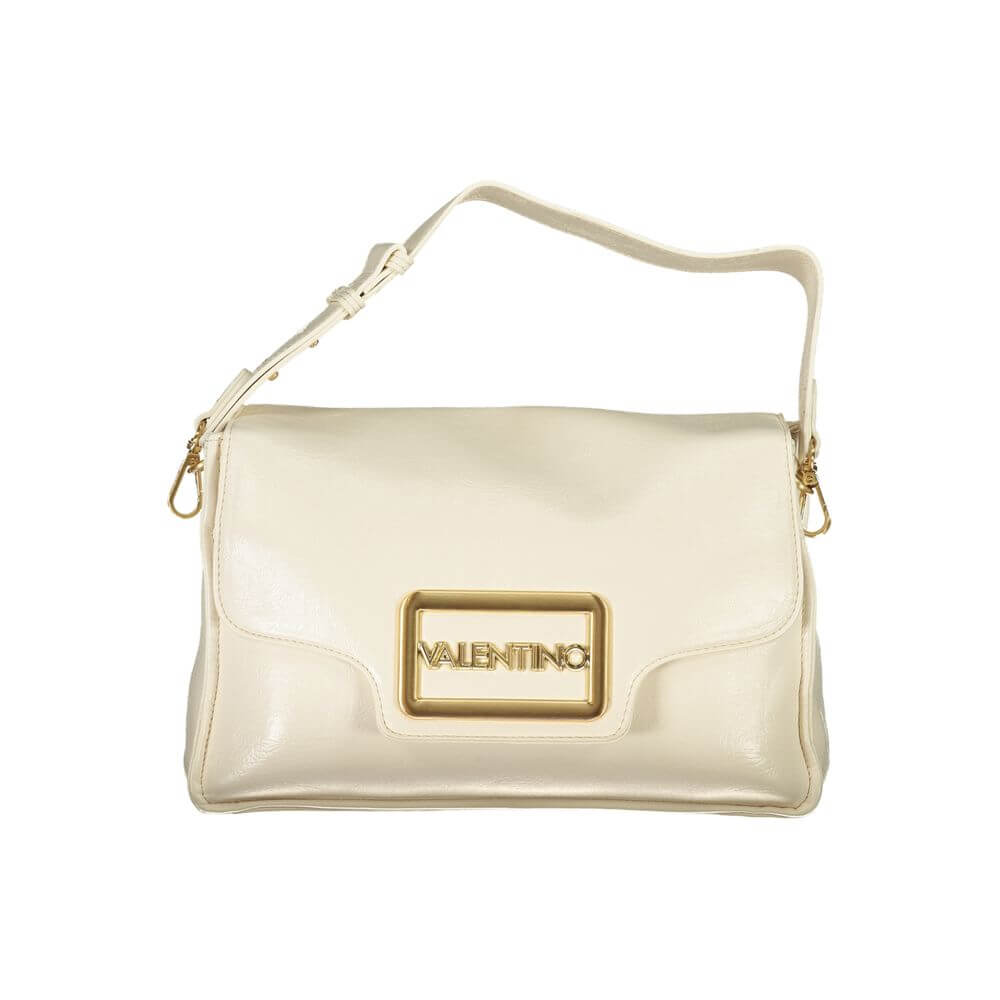 Front view with bag zipped and handles upright.