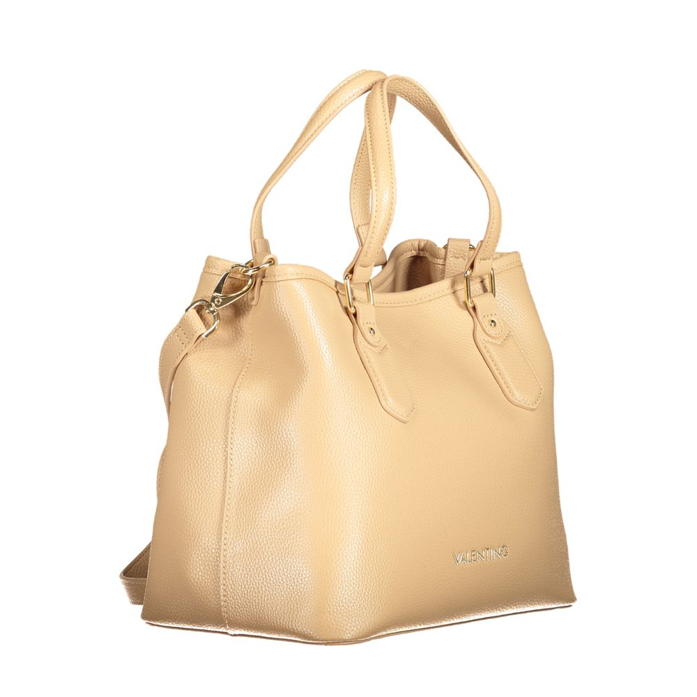 Mario Valentino Beige Polyethylene Women Handbag