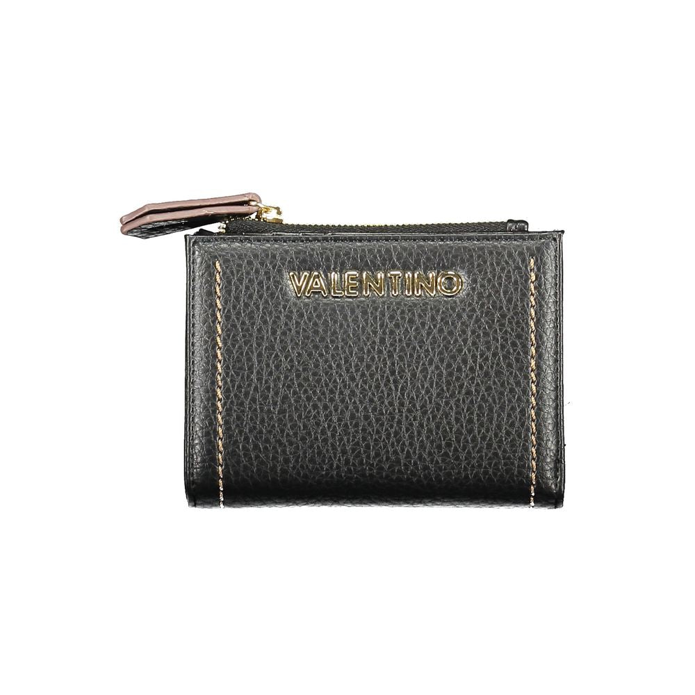 Mario Valentino Black Polyethylene Women Wallet VA-38263