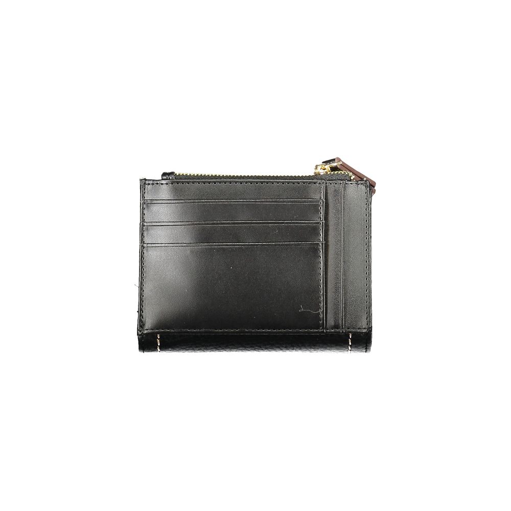 Mario Valentino Black Polyethylene Wallet