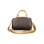 Mario Valentino Brown Polyethylene Handbag VA-36082
