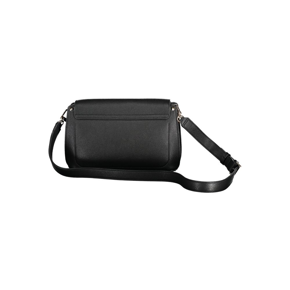 Front view with bag zipped and handles upright.