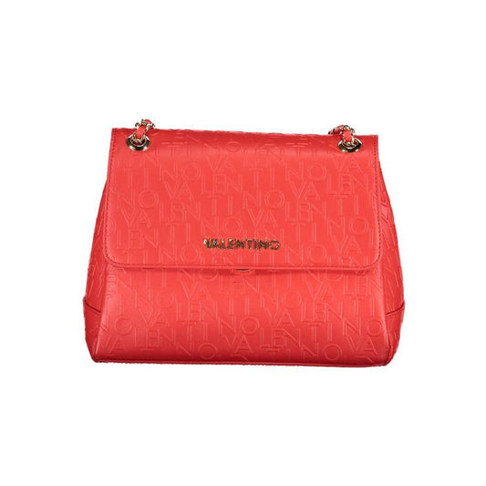 Mario Valentino Red Polyethylene Handbag