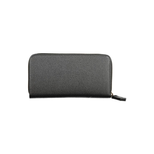 Mario Valentino Black Polyethylene Wallet