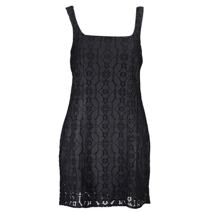 Desigual Black Polyester Dress