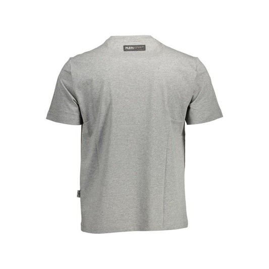 Plein Sport Brown Cotton Men T-Shirt
