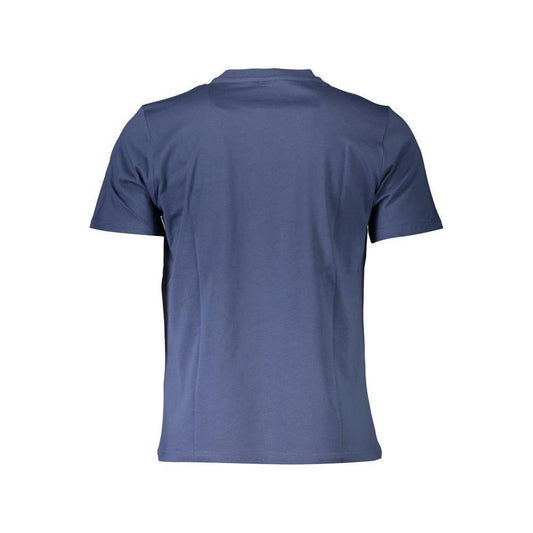 North Sails Blue Cotton Men T-Shirt