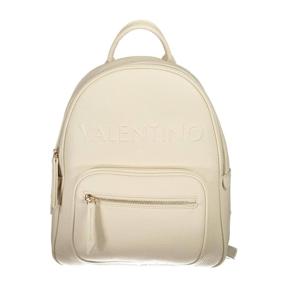 Mario Valentino Beige Polyethylene Backpack