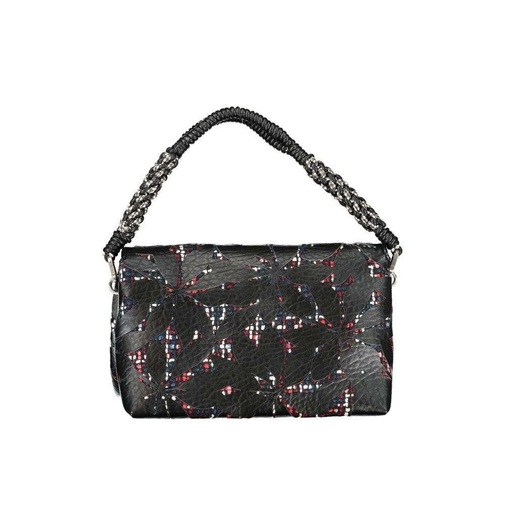 Front view with bag zipped and handles upright.