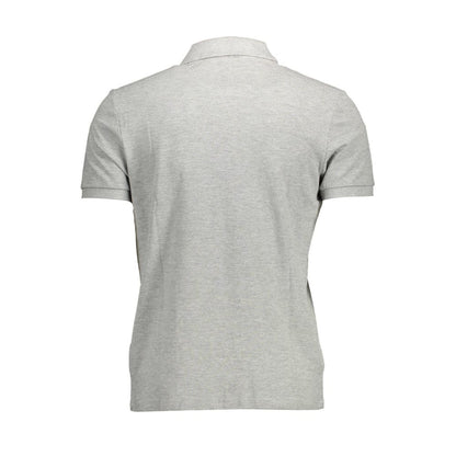 North Sails Gray Cotton Polo Shirt