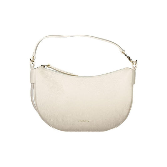 Coccinelle White Leather Handbag