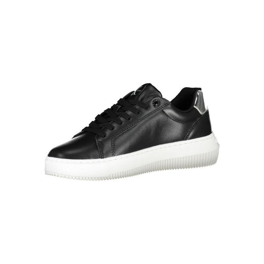 Calvin Klein Black Polyester Women Sneaker