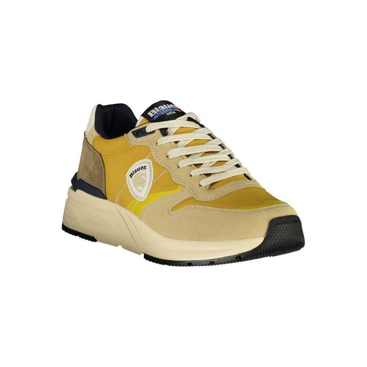 Blauer Beige Polyester Men Sneaker BL-35534-EU43/US10-FBB-403